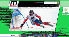 Desktop Screenshot of msport.at